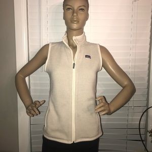 Cream Patagonia vest